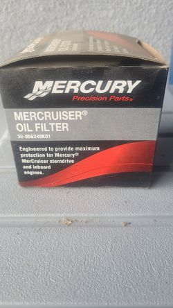 MERCURY OIL FILTER 35-866340K01.
Ok to make offer.
P/U YUCAIPA. No Shipping Available