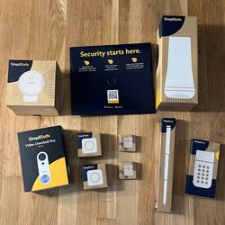 Simplisafe Home Security System Entire Setup