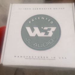 New JL audio speakers 12 inch