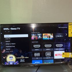 Brand New Without Box 32” ONN Roku TV