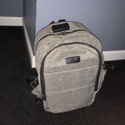 Backpack with Lock, Aux, And USB