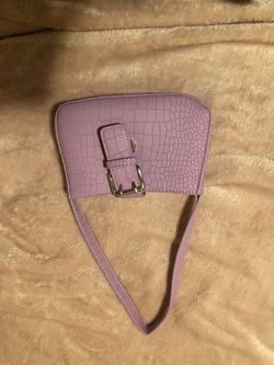 Lavender hand bag