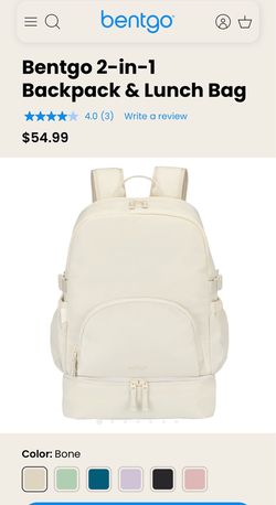 Bentgo 2-in-1 Backpack & Lunch Bag