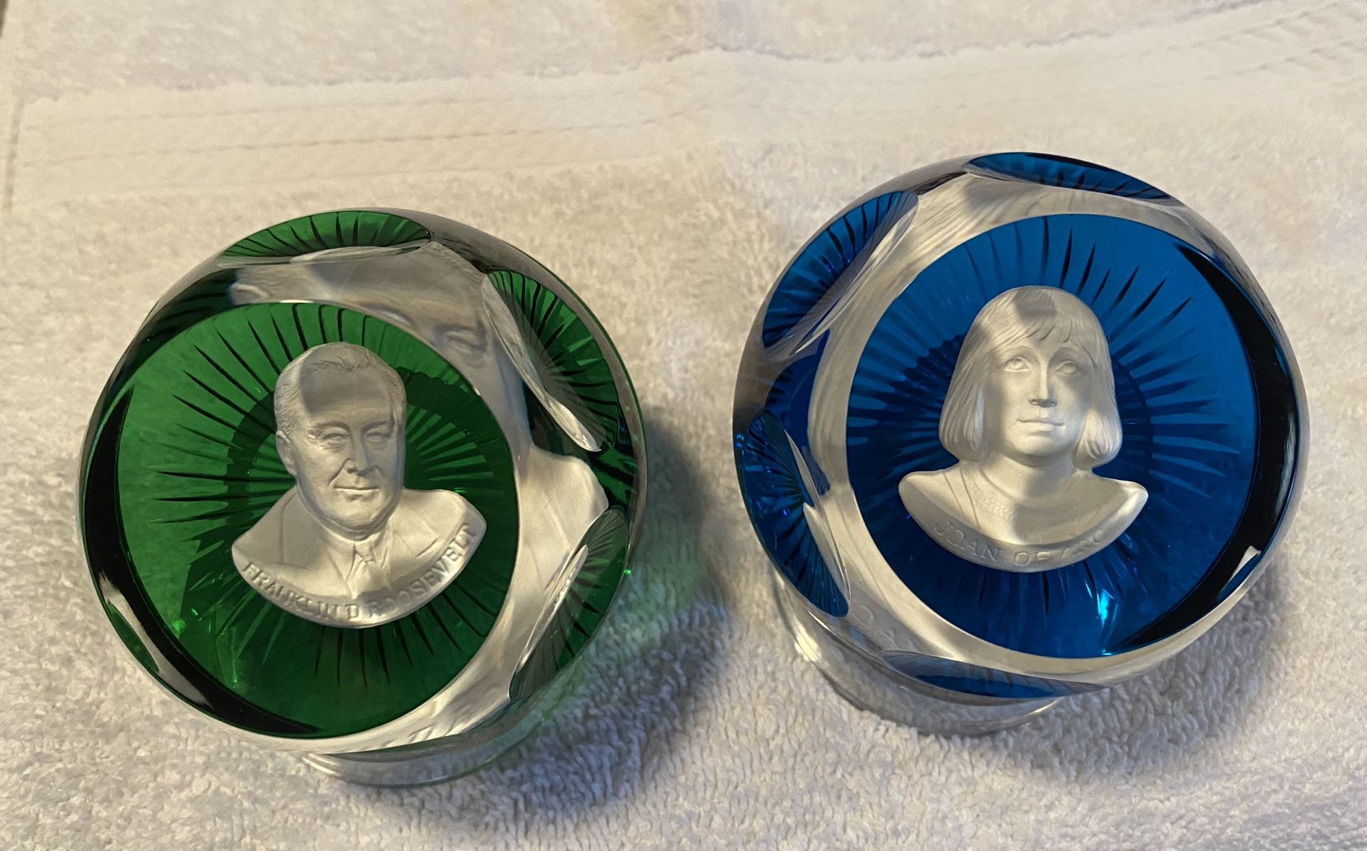 Baccarat Crystal Paperweights