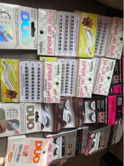Eye lashes $5 each new