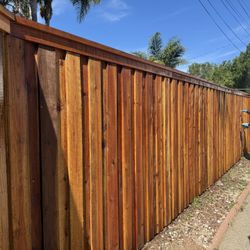 Redwood Fence 