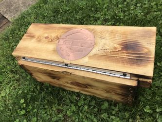 Harley storage box, homemade