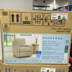 Swivel Accent Chair $200