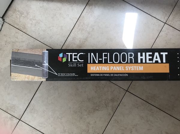 Tec 40 In X 180 Tan 120 Volt Underfloor Heating Mat For Tec 40 In X 180 Tan 120 Volt Underfloor Heating Mat