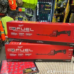 Milwaukee M12 FUEL 8 in. 12V Lithium-Ion Brushless Cordless Battery Hedge Trimmer (Tool-Only) $189