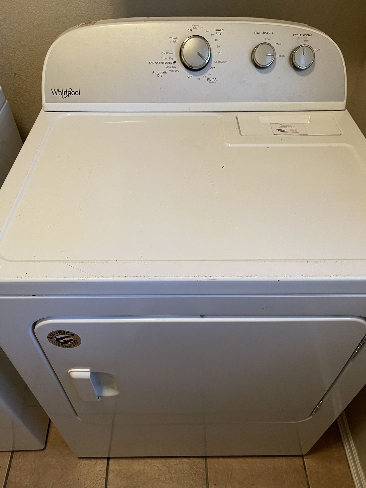 Whirlpool Washer & Dryer