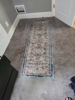 Rug  L 6 1/2  X W 3 1/2