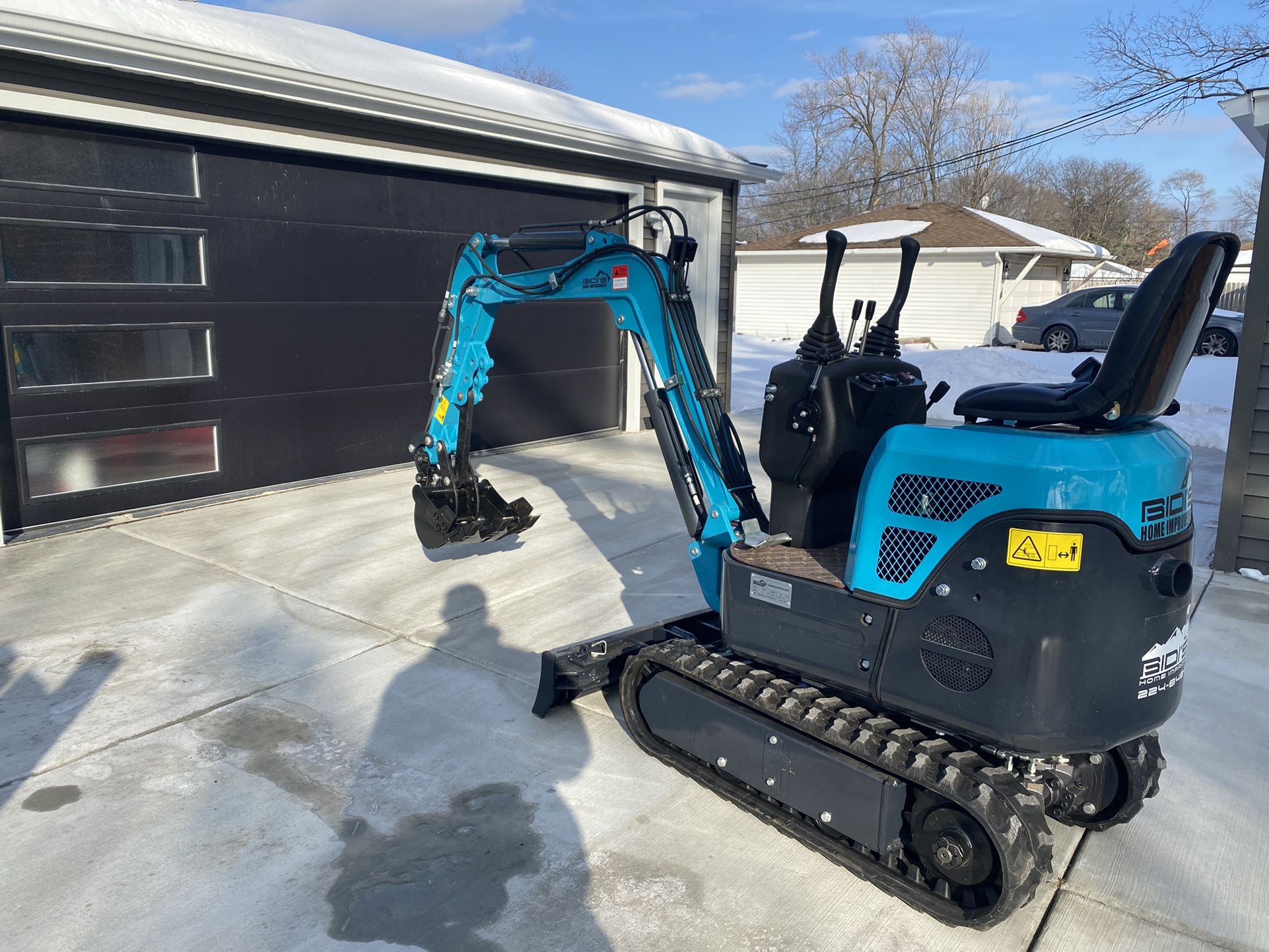 1 Ton Mini Excavator Brand New 0.5 Hours