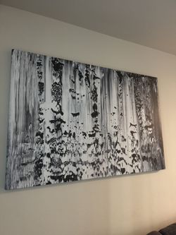Black And White Wall Canvas