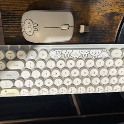 Wireless Keyboard With Mouse 