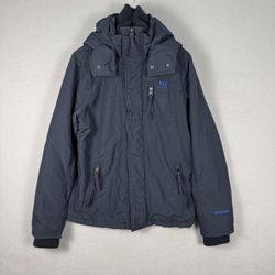 Abercrombie & Fitch Men's L Hooded Jacket Navy