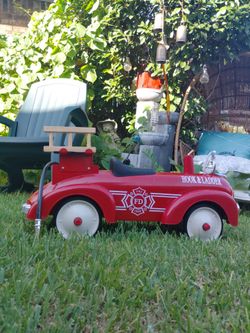Vintage kids firetruck