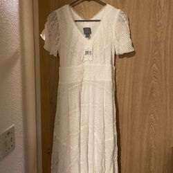 Size 4 White Dress