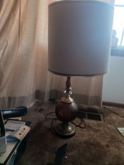 Vintage Lamp With Shade Thumbnail
