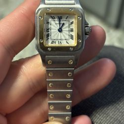 WOMENS SANTOS DE CARTIER WATCH 
