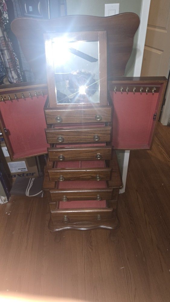 A Jewlery Armoire (Jewelry Cabinet)