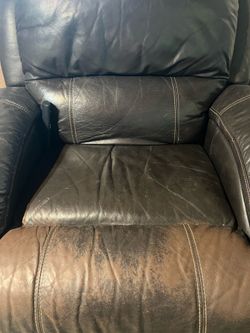 Electric Leather recliner