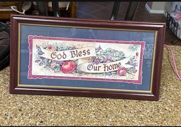 Home Interior Picture Frame 17"X9”