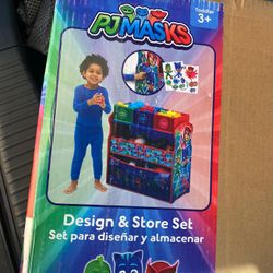 Pj Masks Multi Bin Toy Organizer