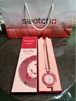 AP x Swatch Royal Pop collection Otto Rosso