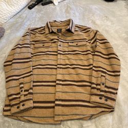 Men’s RVCA Long Sleeve Button Up Shirt