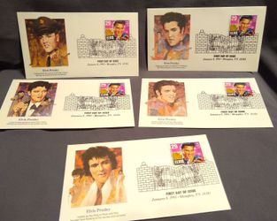 Collection of US First Day Covers, Includes Elvis!