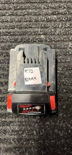 Milwaukee Battery M18 Red lithium #72