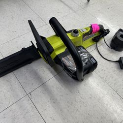 Ryobi Chainsaw Set Used 