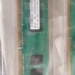Samsung 512MB PC2-5300U Computer RAM M378T6553EZS