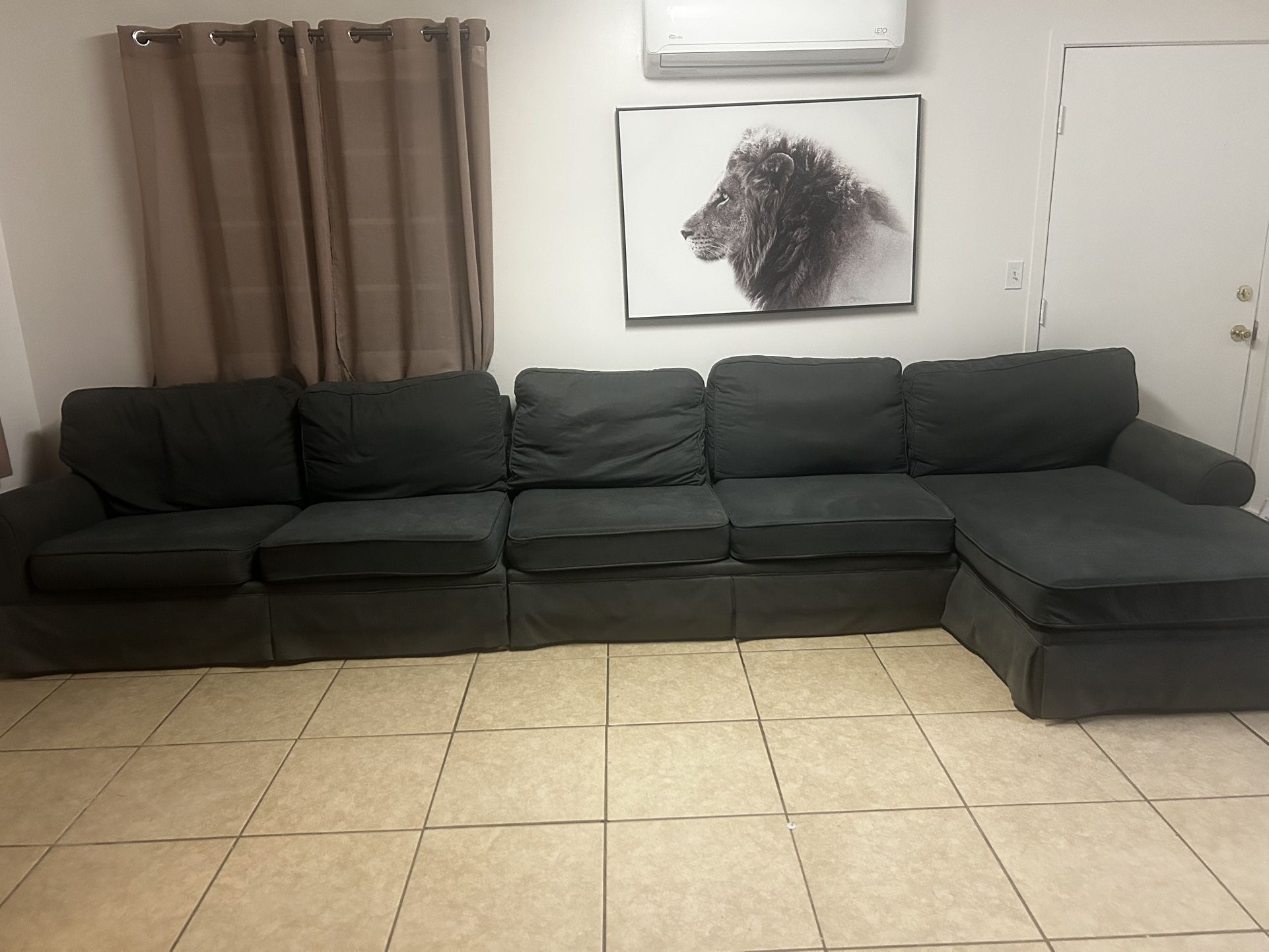 Grey Sofa Sectional From Bob’ s Furniture