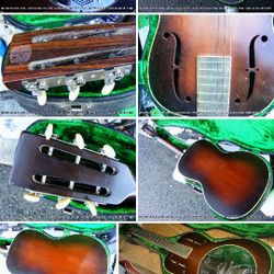 NATIONAL el trovador RESONATOR GUITAR SN 1024