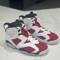 Air Jordan 6 “Carmine” size 11 $120