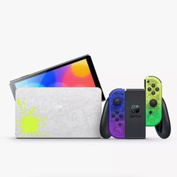 Switch OLED Special edition Splatoon 3
