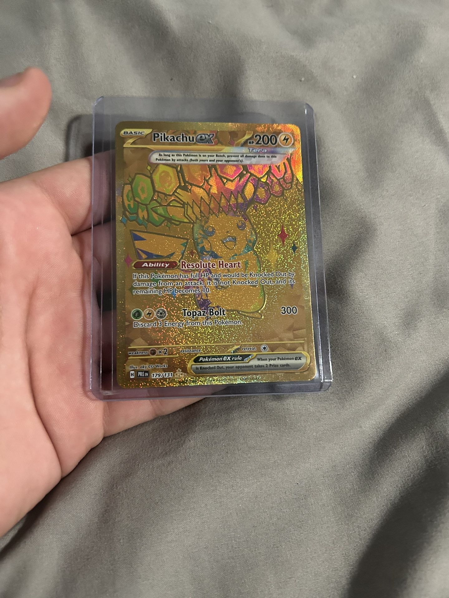 Pikachu ex - 179/131 - SV: Prismatic Evolutions (PRE)