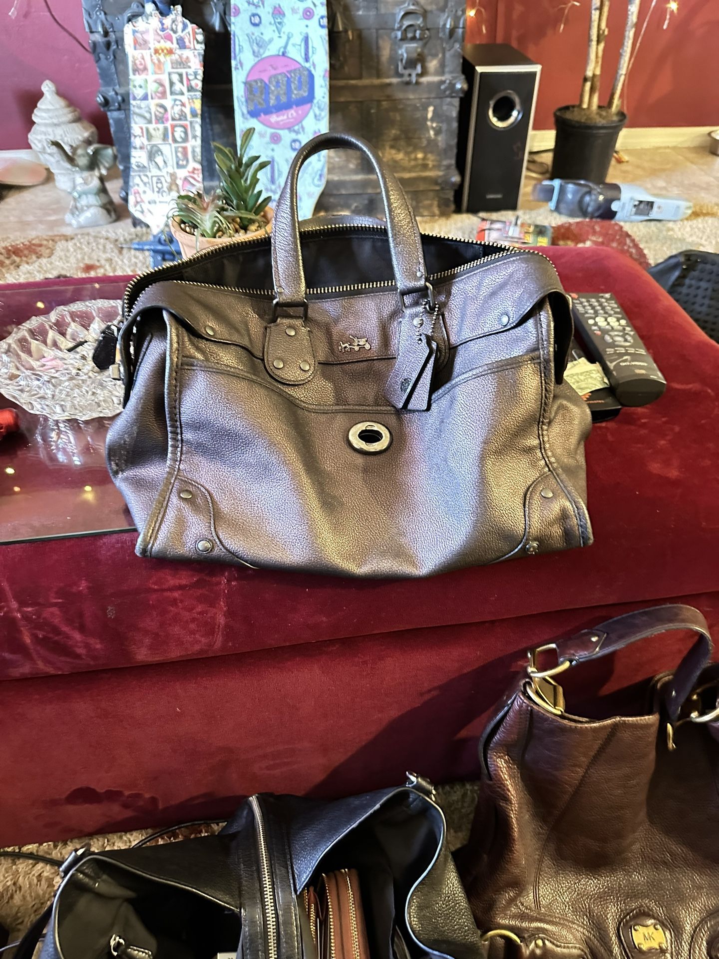 Coach Leather Handbag