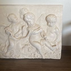 Plaster Cupid Sculpture ?