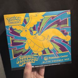 Ascended Hero’s Etb Pokemon Center 