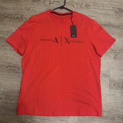Brand New Red Armani Exchange Shirt 