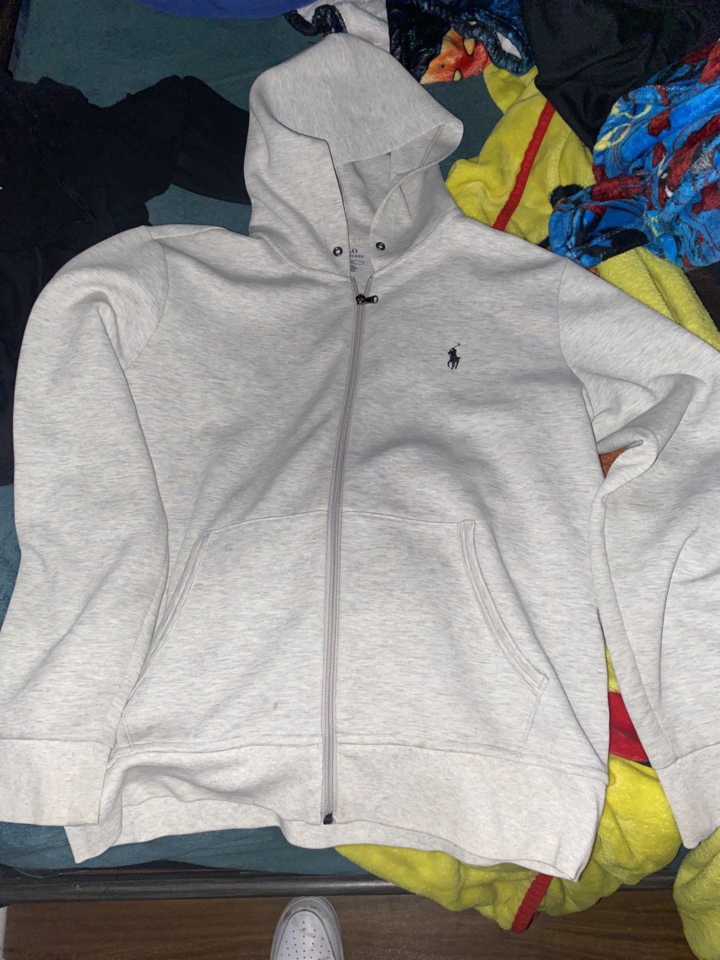 Polo Gray Jacket Men's clothing