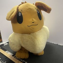 Pokemon Eevee 24” Plush Stuffed Animal 2020 Nintendo