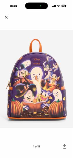 Disney loungefly Mickey Mouse & friends ghost story mini backpack