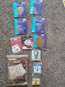 Quilting templets and embroidery  sets new30