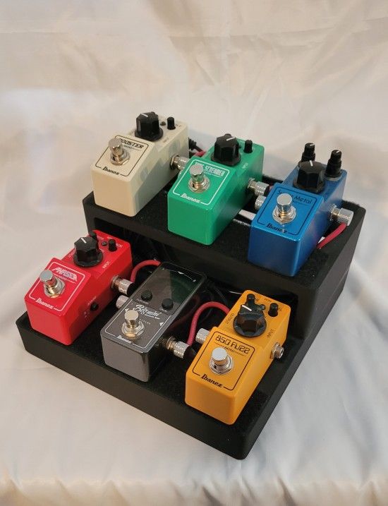 Guitar Pedal Board With Optional Case
