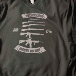 Technology Changes Rights Don't Brand New Sweatshirts Size Large