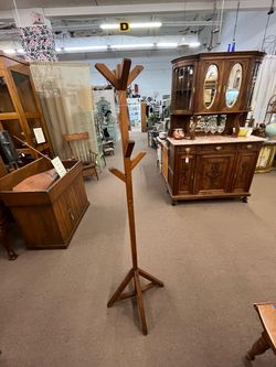 Sale…Vintage coat rack wood